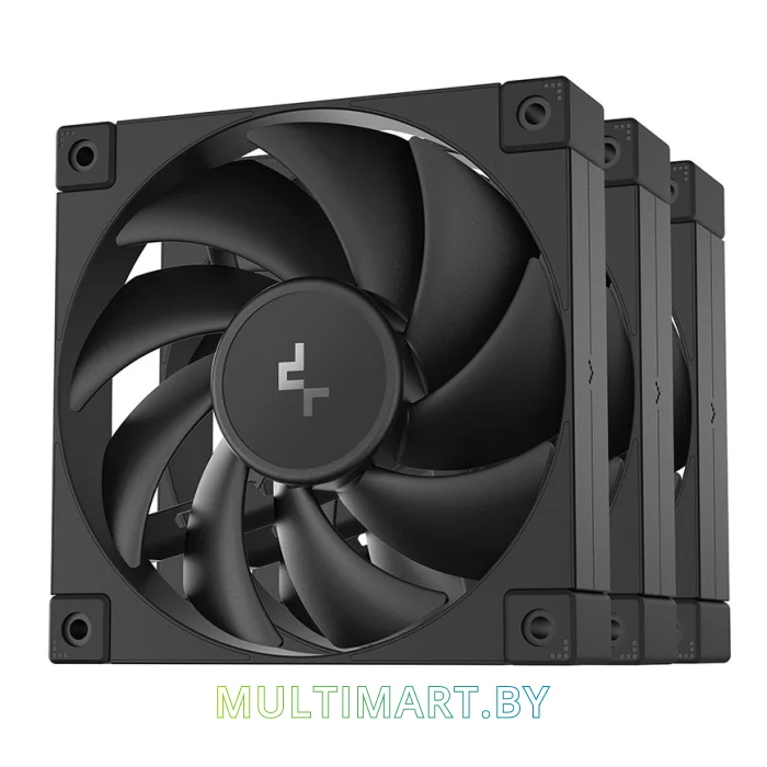 Набор вентиляторов Deepcool FD12 3 in 1 (R-FD12-BKNPN3-G)